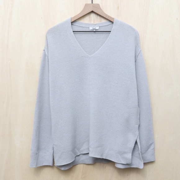 REISS Serafina Wool Sweater Grey Small - Picture 2 of 4